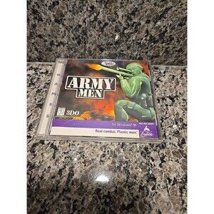 Army Men (PC CD-ROM, 1999) Complete in Jewel Case